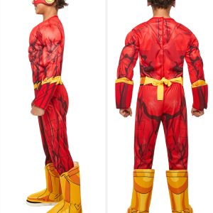 DC Comics Superheroes: The Flash Costume for Kids by Rubies, Boy's Small