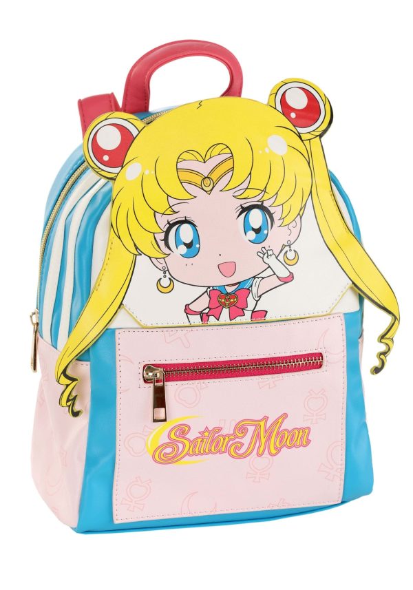 FUN.COM Sailor Moon Backpack | Cartoon Anime Casual Backpack for Adults | Sailor Moon Gifts & Collectibles | Anime Bags Standard