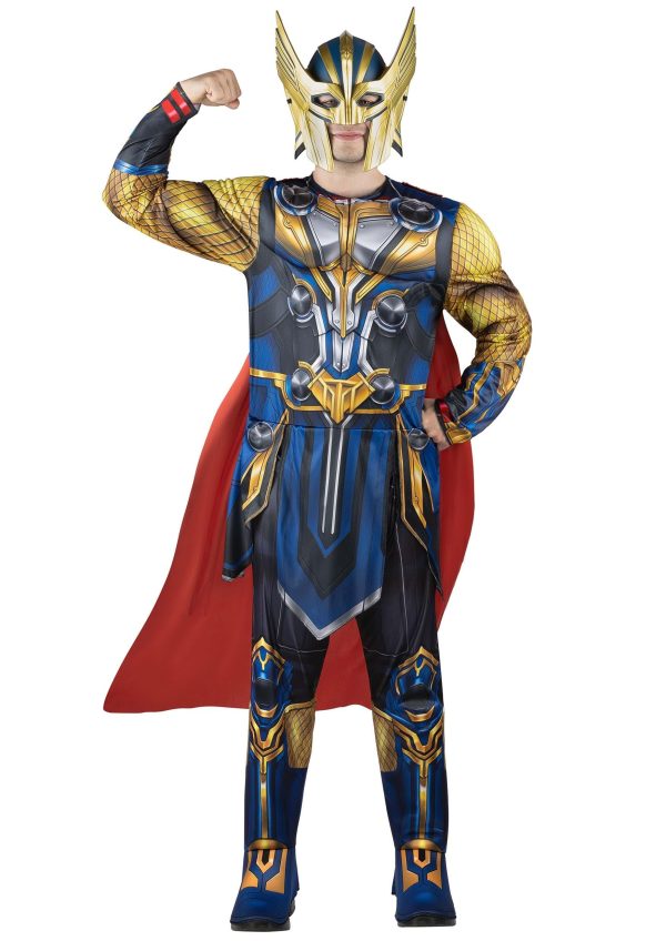 Jazwares MARVEL Thor Ragnarock Adult Costume X-Large Blue - Image 9