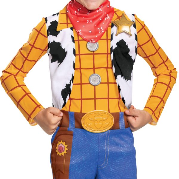 Woody Classic Toy Story 4 Child Costume, S (4-6) - Image 4