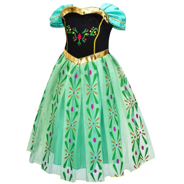 Avady Princess Costumes for Girls Birthday Party Halloween Cosplay Christmas Dress Up - Image 5