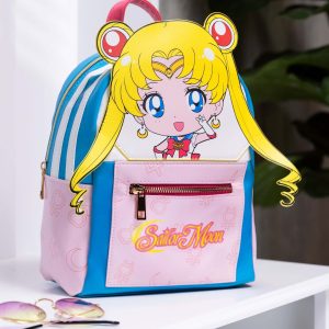 FUN.COM Sailor Moon Backpack | Cartoon Anime Casual Backpack for Adults | Sailor Moon Gifts & Collectibles | Anime Bags Standard