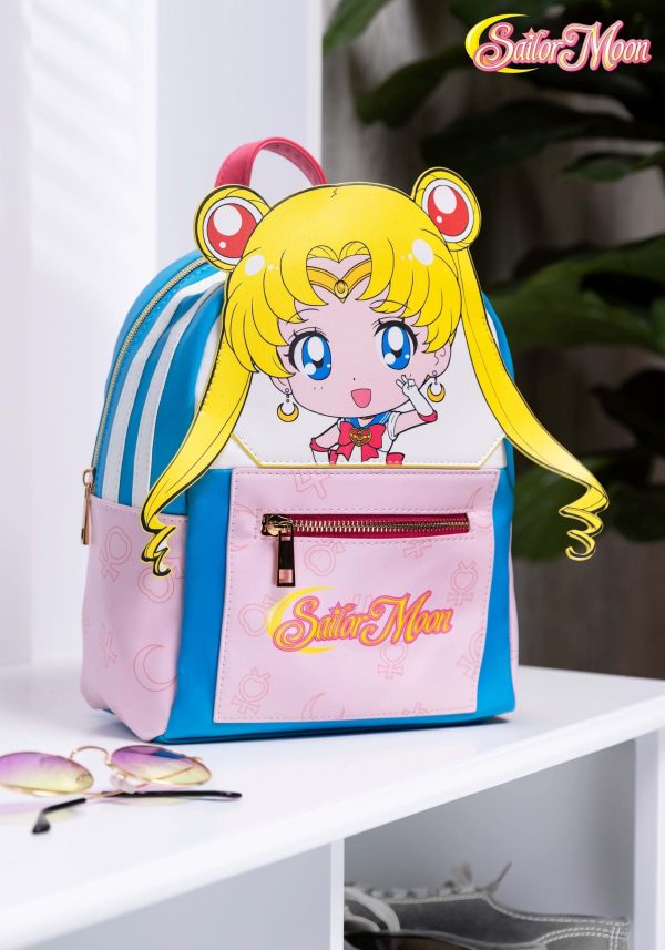 FUN.COM Sailor Moon Backpack | Cartoon Anime Casual Backpack for Adults | Sailor Moon Gifts & Collectibles | Anime Bags Standard - Image 5