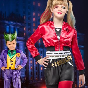 Rubies DC Comics Villains: Harley Quinn Costume for Kids, Girl's Small