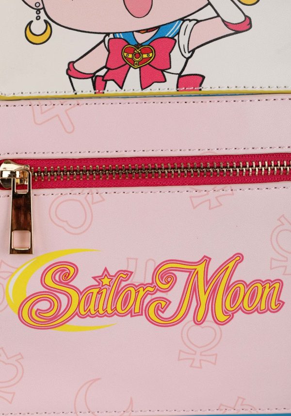 FUN.COM Sailor Moon Backpack | Cartoon Anime Casual Backpack for Adults | Sailor Moon Gifts & Collectibles | Anime Bags Standard - Image 3