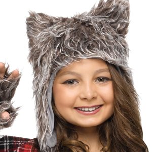 Fun World Wild Wolfie Costume, Large 12-14, Multicolor
