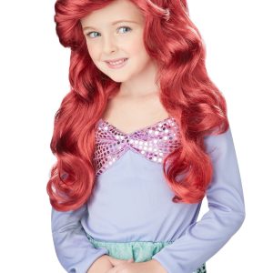 California Costumes, Lil' Mermaid Wig Red
